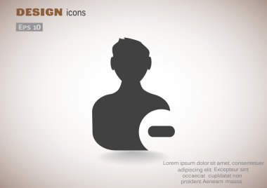 Web simgesi arkadaş Kartviziti sil