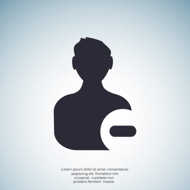 Web simgesi arkadaş Kartviziti sil