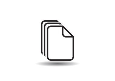 Dosyaları veya belgeleri web simgesi