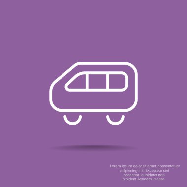 Basit veri yolu web simgesi