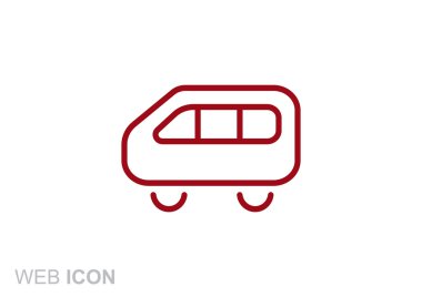 Basit veri yolu web simgesi