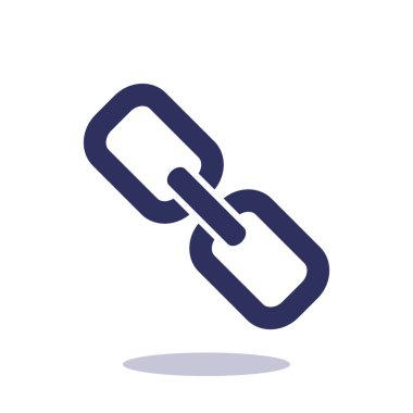 Basit zincir web simgesi