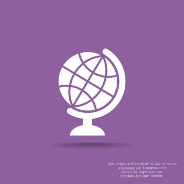 Basit web simge, anahat vektör çizim