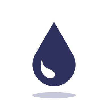 Sıvı damlacık basit web simgesi