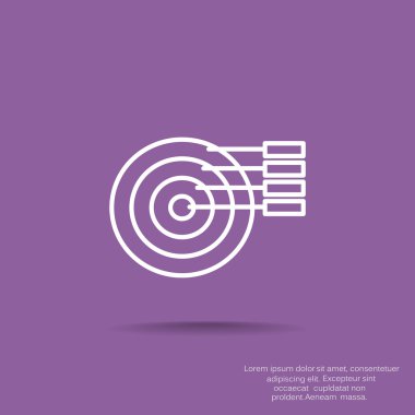 Yuvarlak Infographic web simgesi