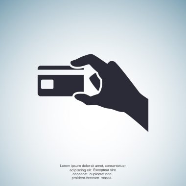 El ele tutuşan kredi kartı