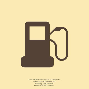 Autorefuelling basit web simgesi