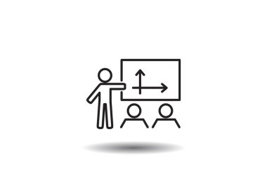 insanlar sunum basit simgesini