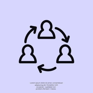 Yuvarlak iletişim sembolü