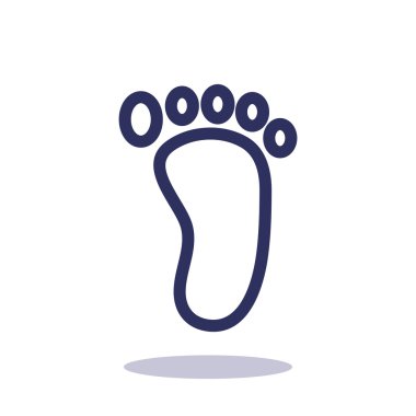 Çıplak çocuk ayak parça