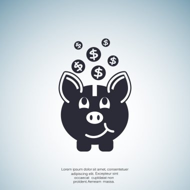 kumbara düşen paraları ile