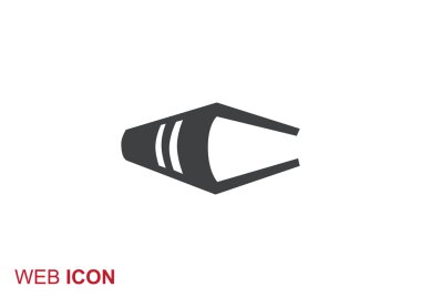 Kapalı kitap web simgesi