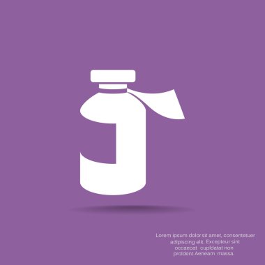Tıp şişe web simgesi