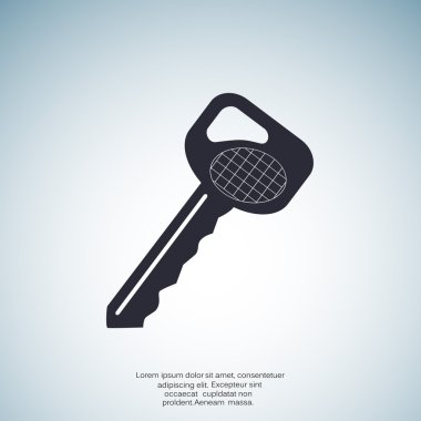 Basit anahtar web simgesi