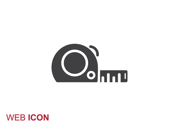 Ruleta icono web simple — Vector de stock