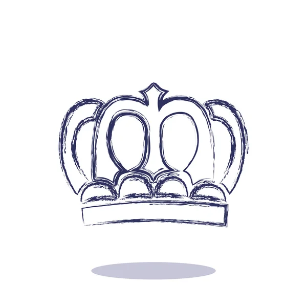 王冠アイコン、vip のコンセプト — ストックベクタ