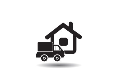 Kamyon evi web simgesinin yanında