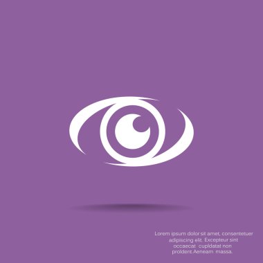 İzlerken göz web simgesi