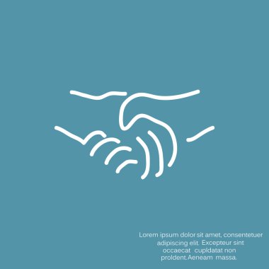 Eller simgesini, başka sallayarak