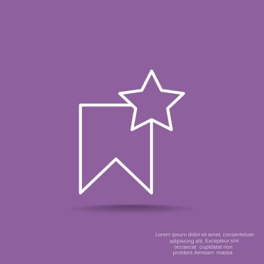 Yıldız etiket web simgesi