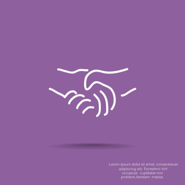 Eller simgesini, başka sallayarak