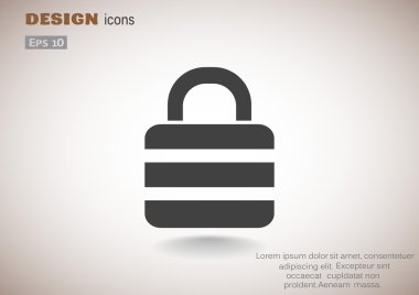 Basit web simgesi kilitleme