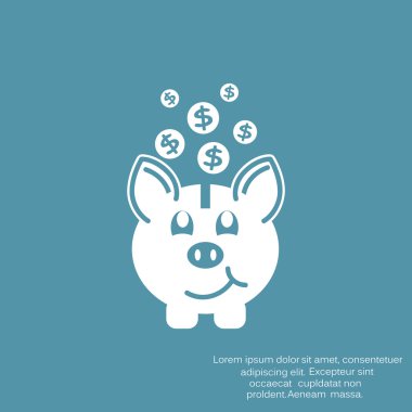 kumbara düşen paraları ile