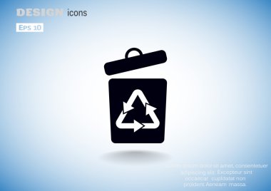 Atık geri dönüşüm sembolü