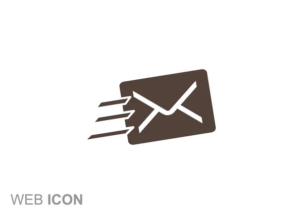 Illustration simple de l'enveloppe, concept de courrier — Image vectorielle
