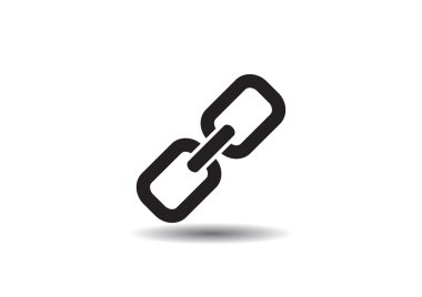 Basit zincir web simgesi