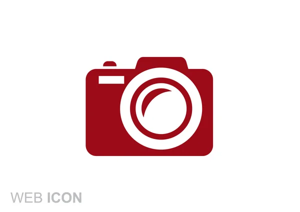 Icono de cámara fotográfica — Vector de stock