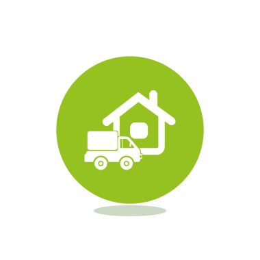 Kamyon evi web simgesinin yanında