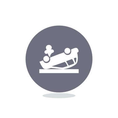 Kırık araba web simgesi