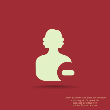 Web simgesi arkadaş Kartviziti sil