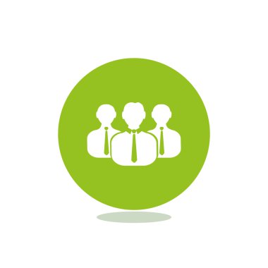 Grup insanlar basit web simgesi