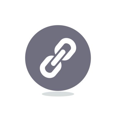 Basit zincir web simgesi