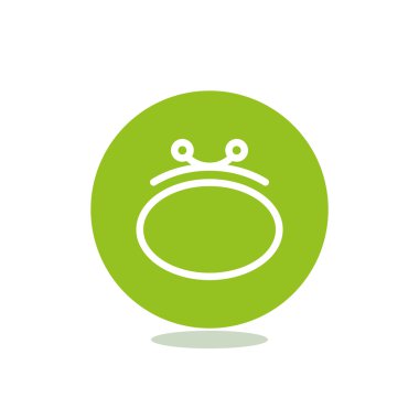 Basit cüzdan web simgesi