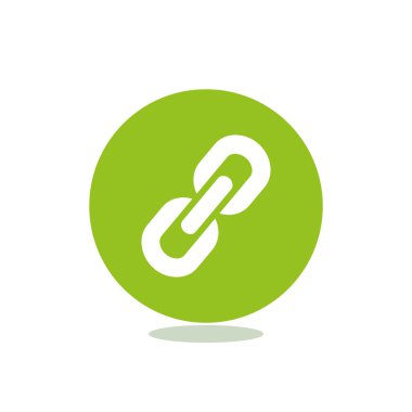 Basit zincir web simgesi