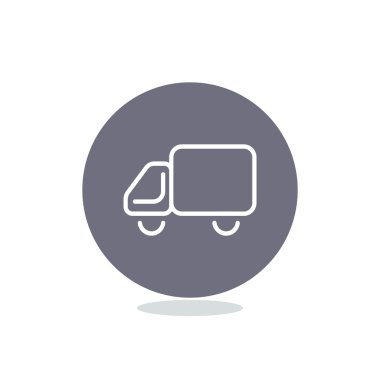 Basit kamyon web simgesi