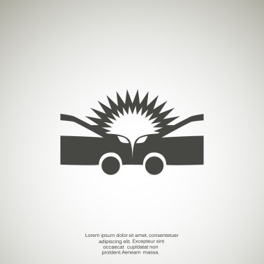 Otomatik kaza web simgesi