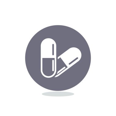 Tıbbi hapları web simgesi