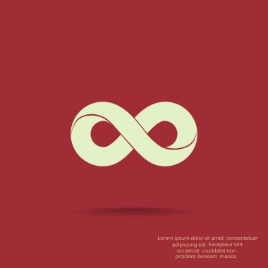 Sonsuzluk sembolü web simgesi