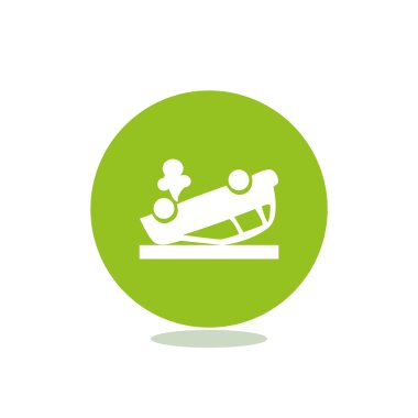 Kırık araba web simgesi