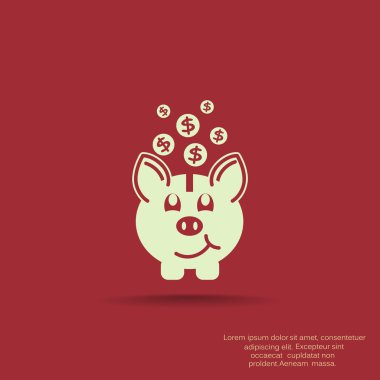 kumbara düşen paraları ile