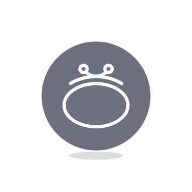 Basit cüzdan web simgesi