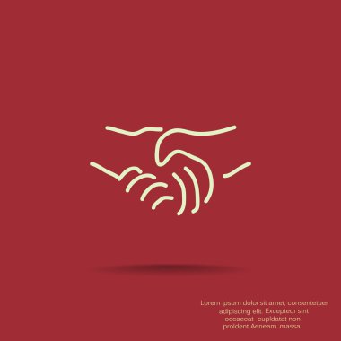 Eller simgesini, başka sallayarak