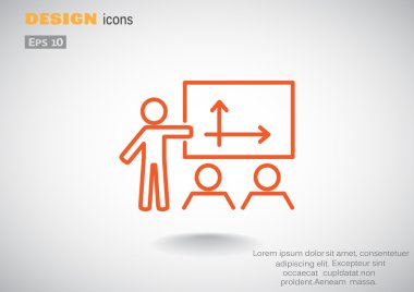 insanlar sunum basit simgesini