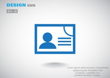 Belge belirleyici kimlik web simgesi