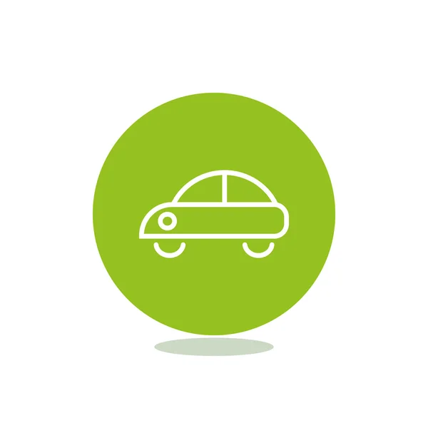 Απλό αυτοκίνητο εικονίδιο web — Διανυσματικό Αρχείο