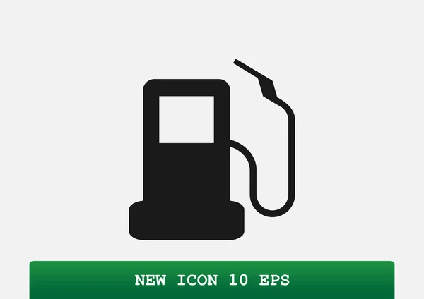 Autorefuelling eenvoudige web pictogram — Stockvector